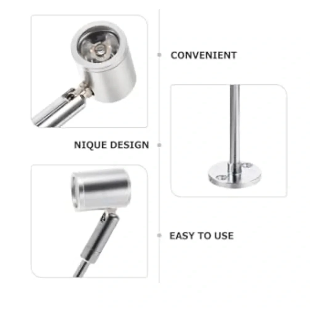Unomor Led Mini Cabinet Lamp Spotlight - Set of 2